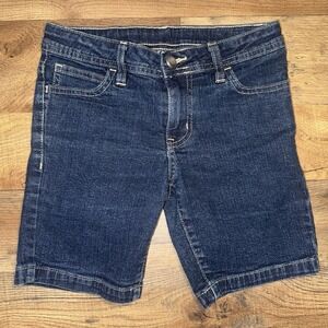 Faded Glory Girls Blue Denim Shorts Size 8